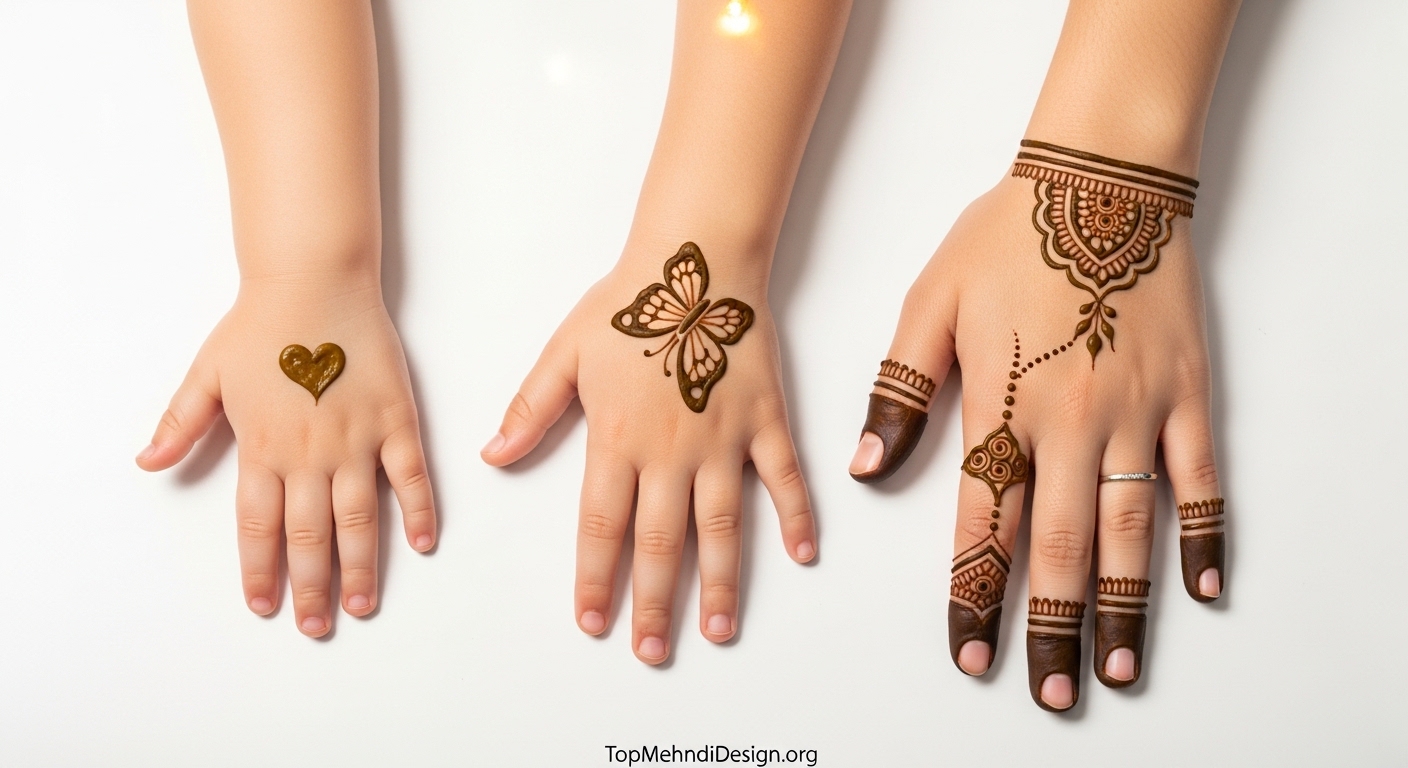 Kids Mehndi Design for Eid ul Adha 2026