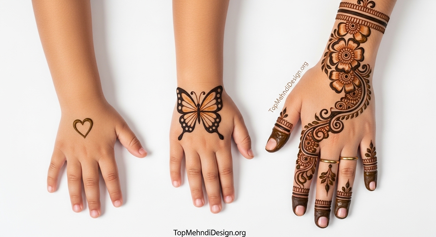 Kids Mehndi Design for Eid ul Adha 2026