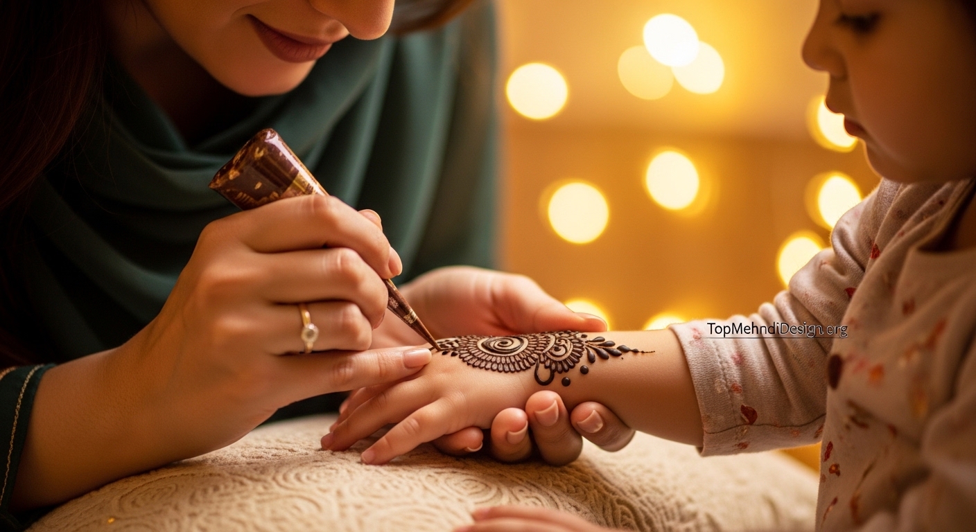 Kids Mehndi Design for Eid ul Adha 2026