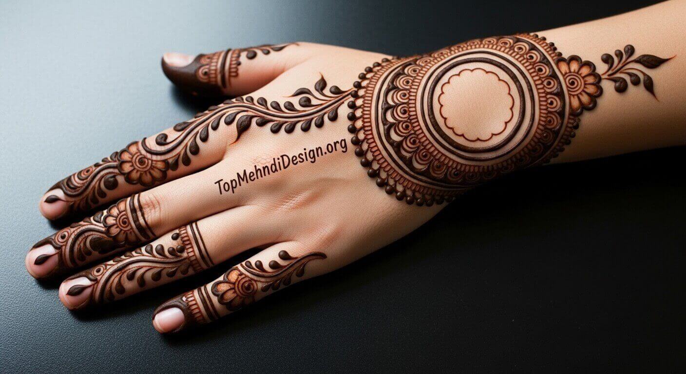 Mehndi Design for Mehndi Ceremony 2026