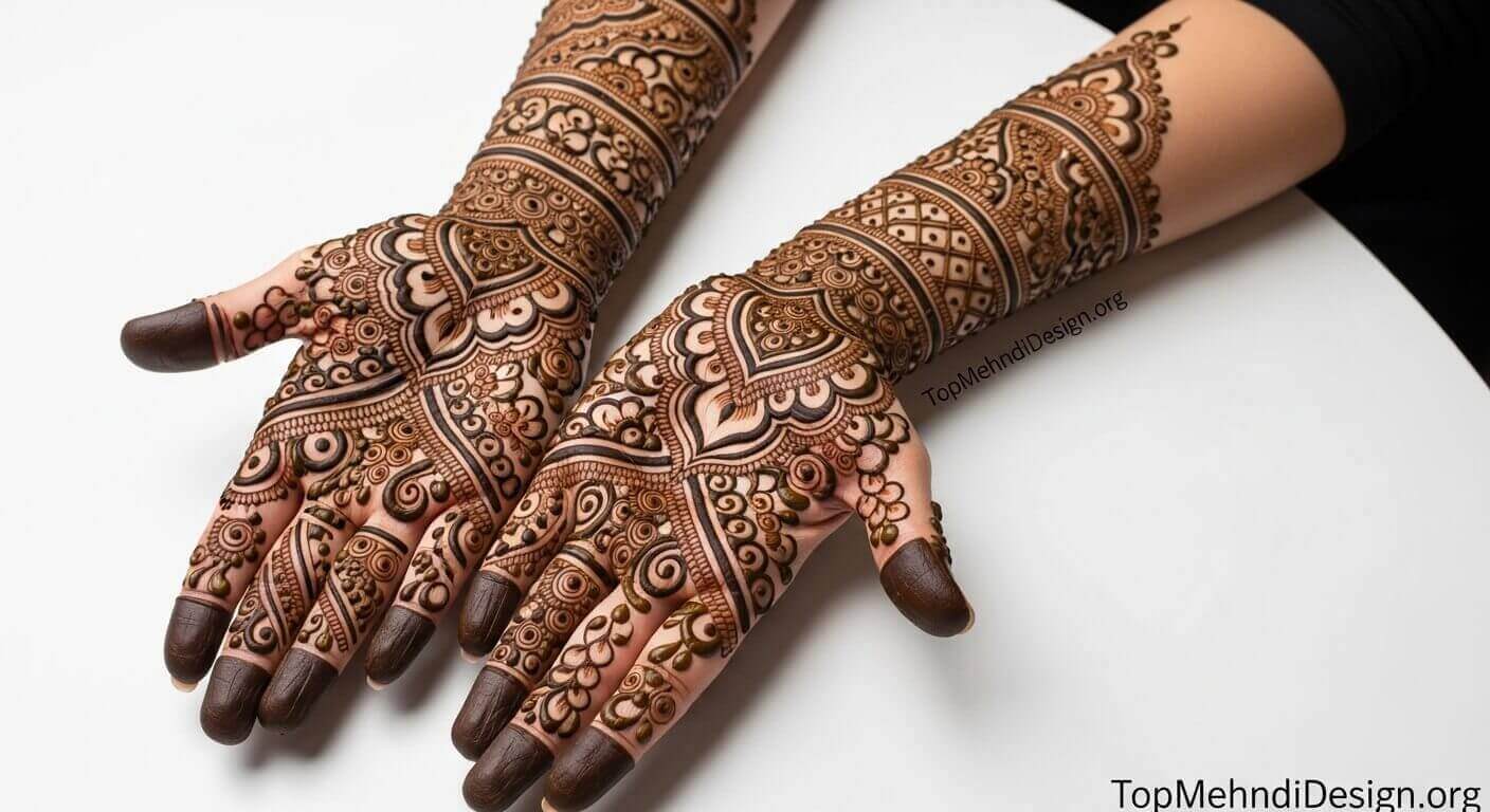 Mehndi Design for Mehndi Ceremony 2026