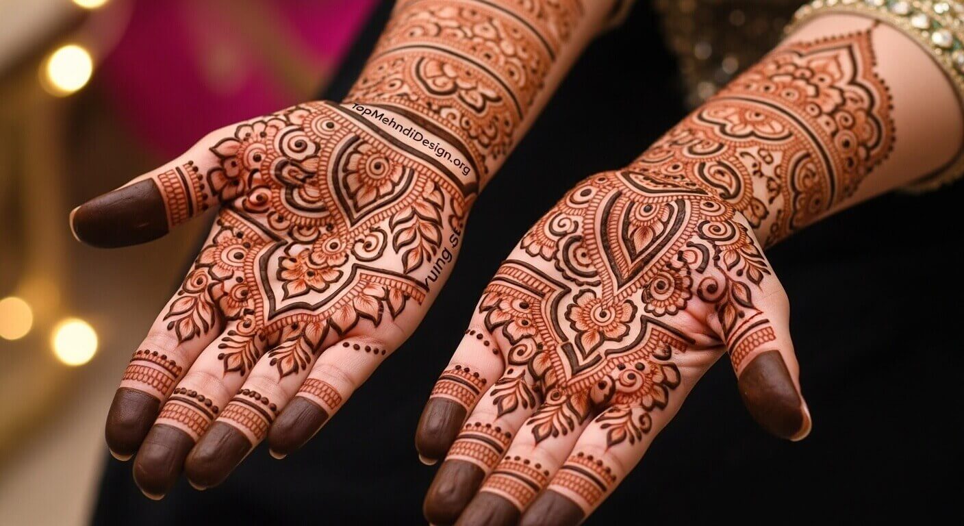 Mehndi Design for Barat 2026