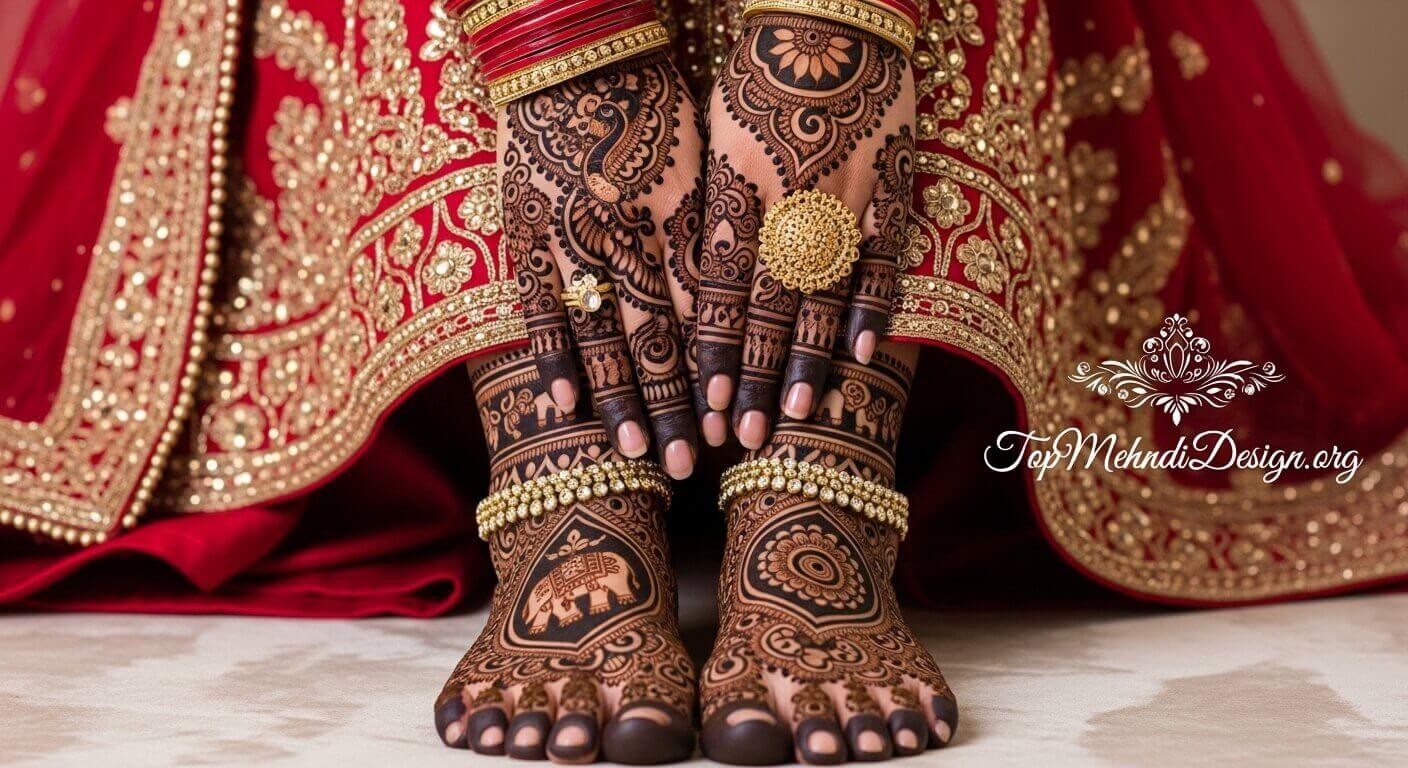 Mehndi Design for Barat 2026