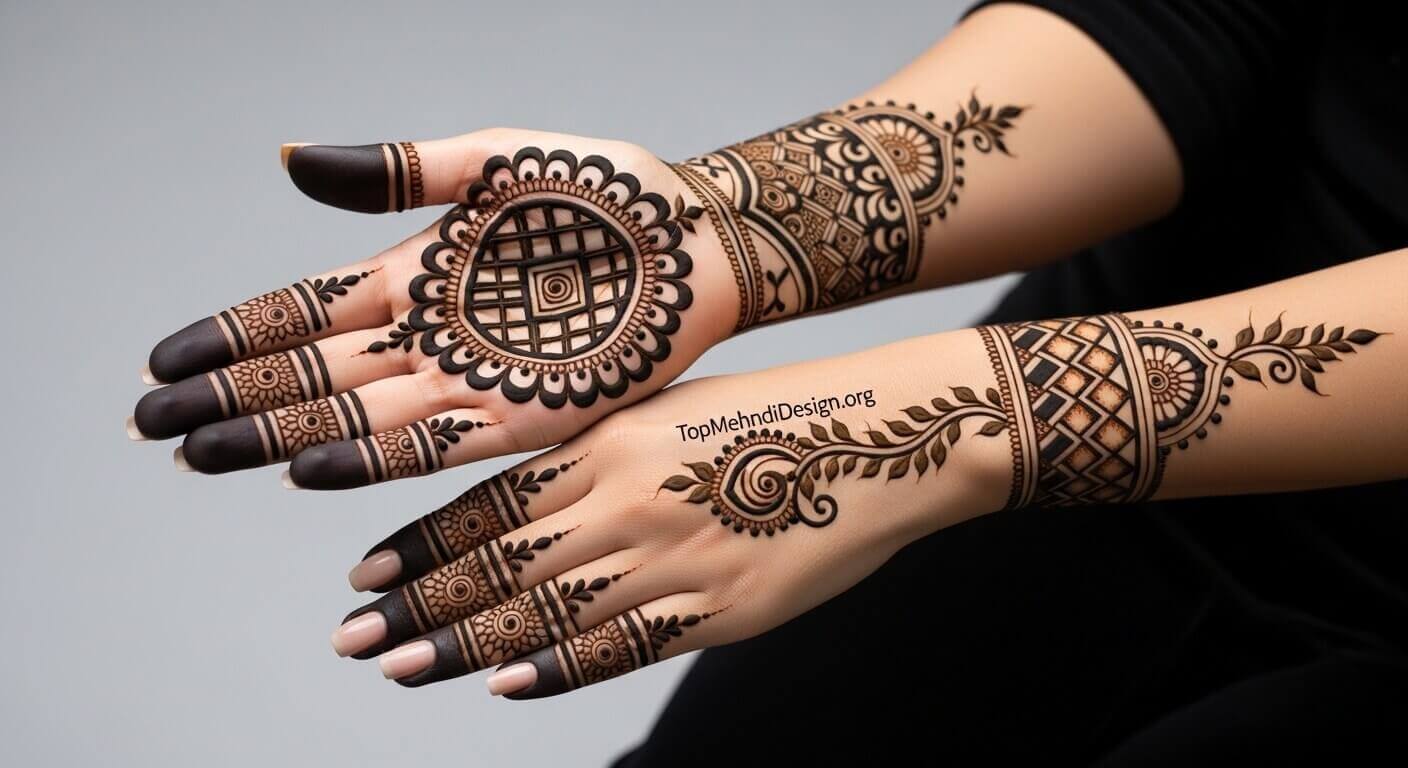 Mehndi Design for Barat 2026