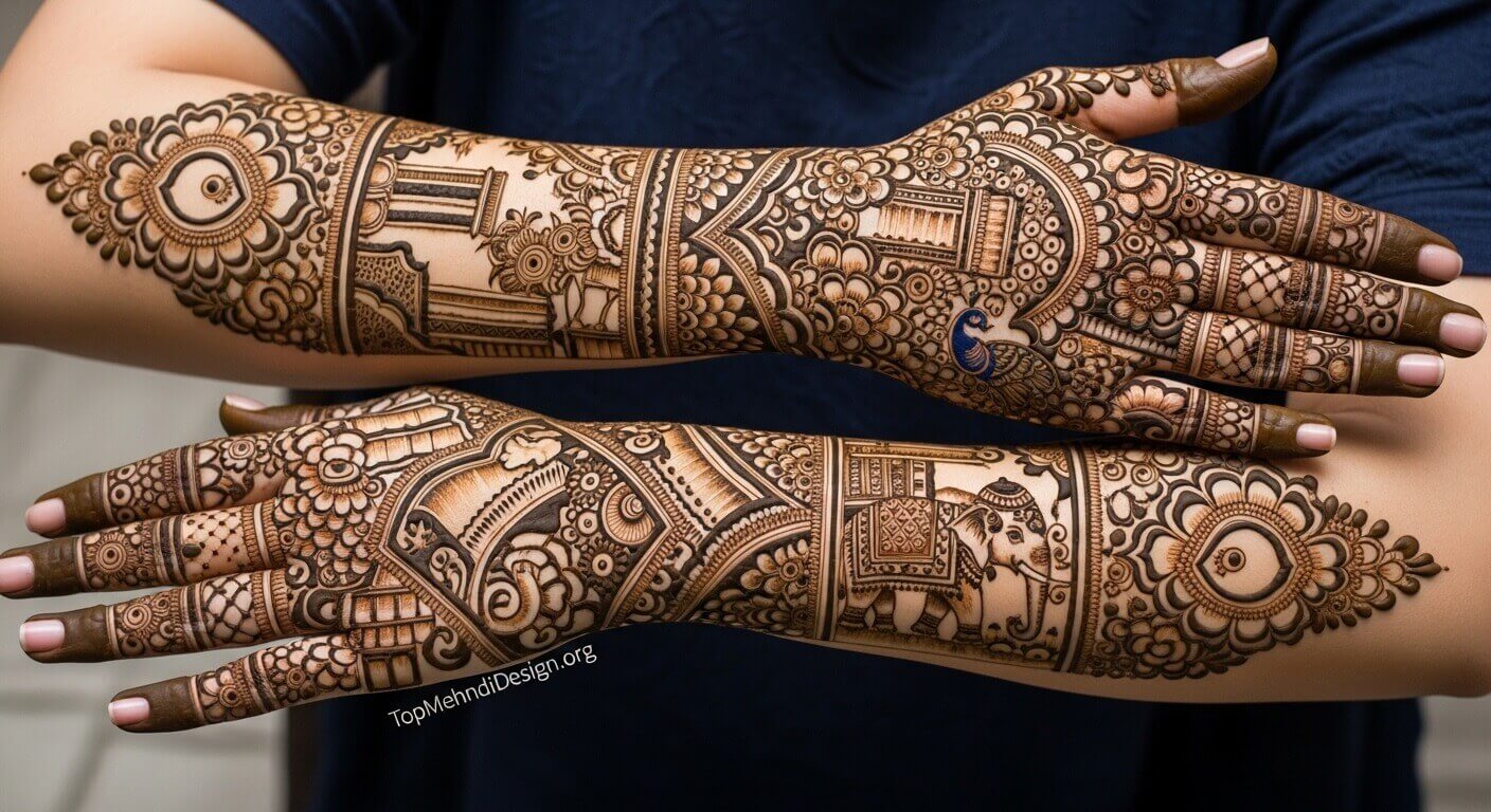 Mehndi Design for Barat 2026