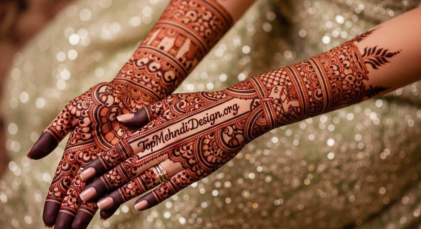 Mehndi Design for Barat 2026
