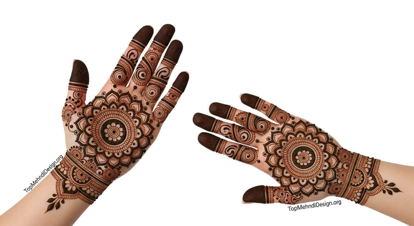 Mehndi Design for Barat 2026