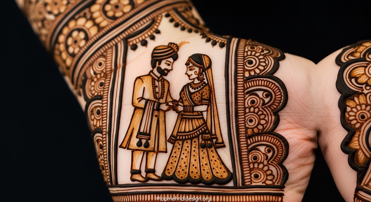 Mehndi Design for Karwa Chauth 2026