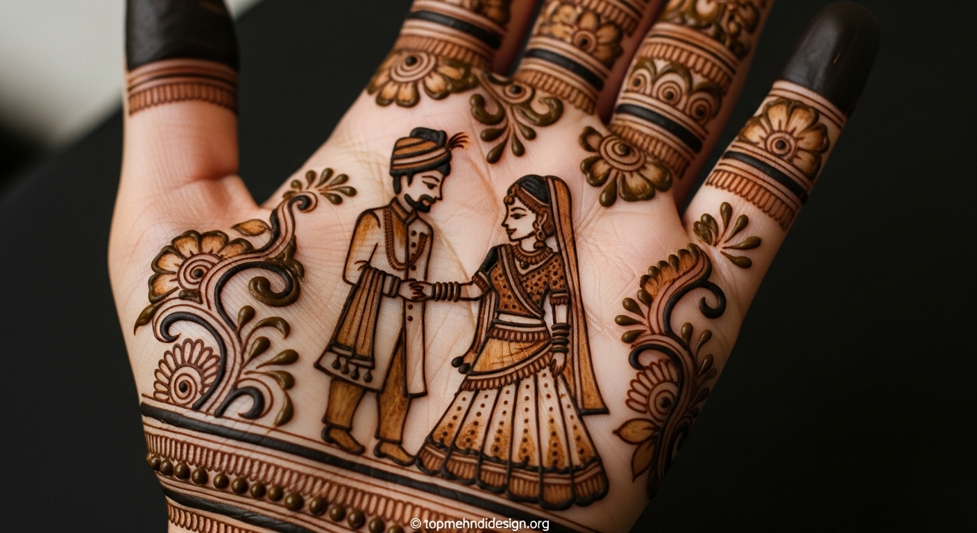 Mehndi Design for Karwa Chauth 2026