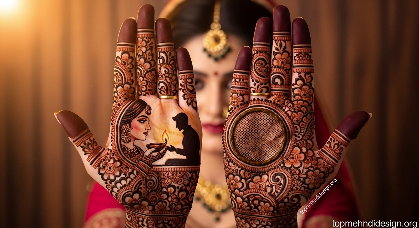 Mehndi Design for Karwa Chauth 2026