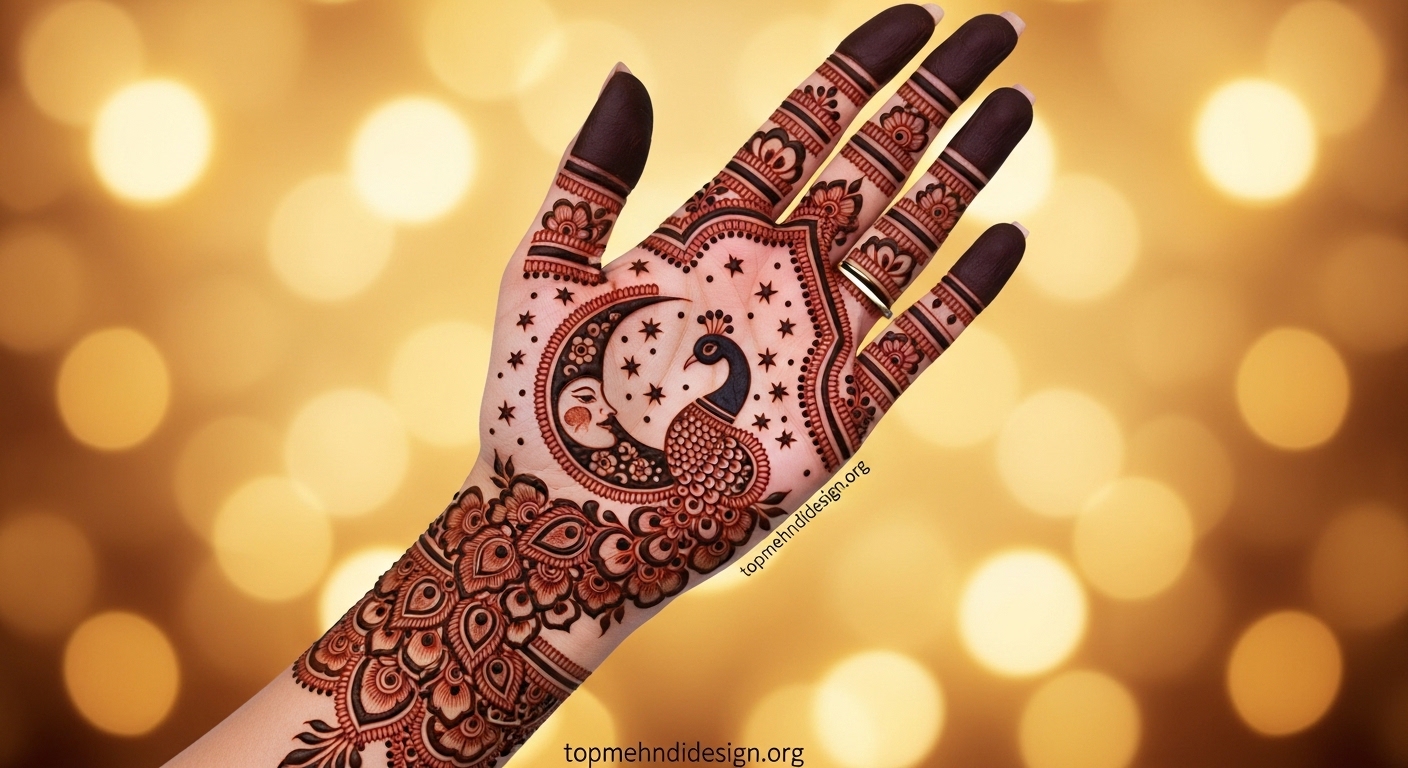Mehndi Design for Karwa Chauth 2026