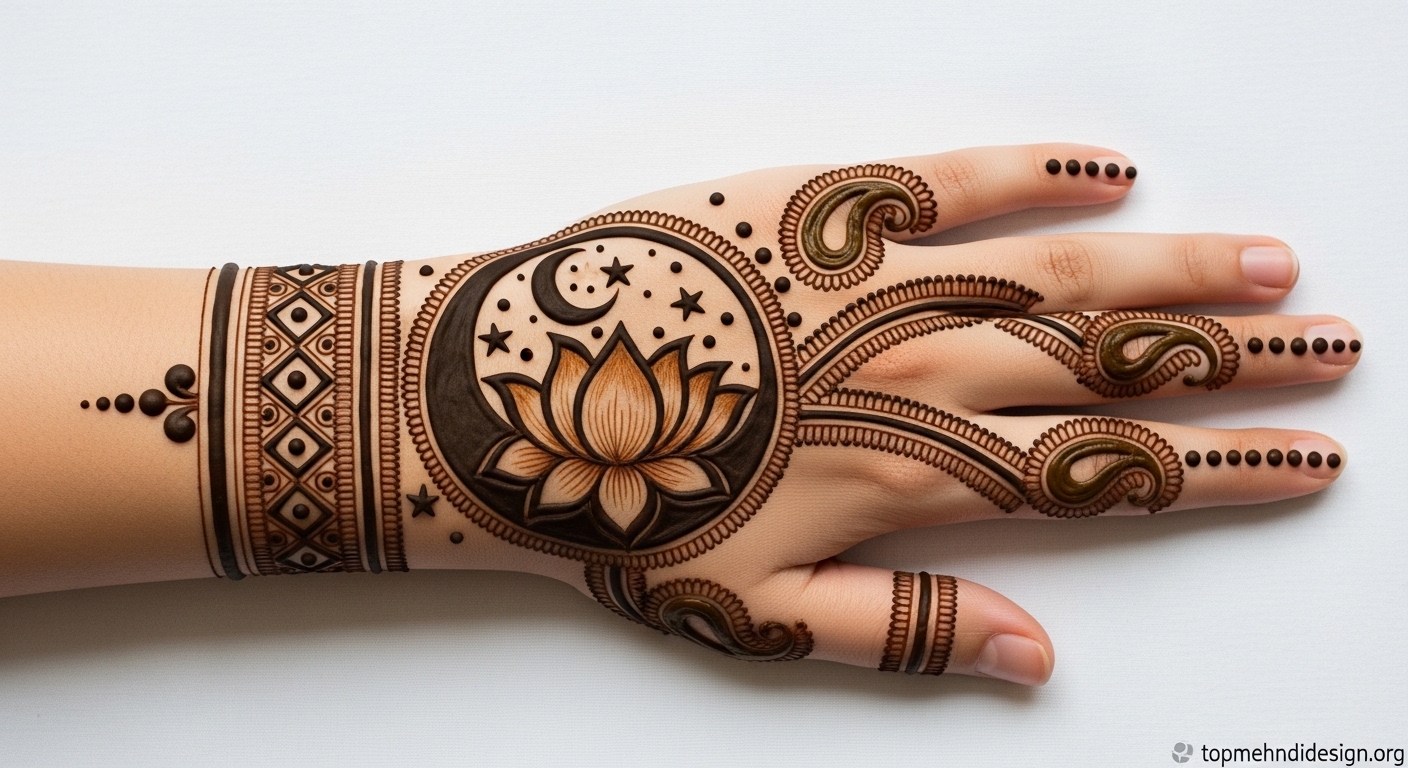 Mehndi Design for Karwa Chauth 2026