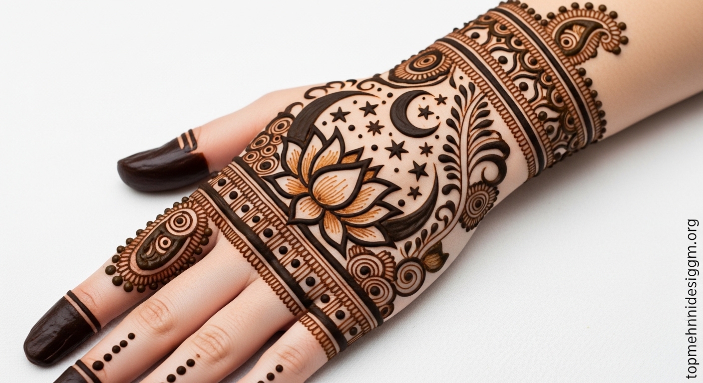 Mehndi Design for Karwa Chauth 2026