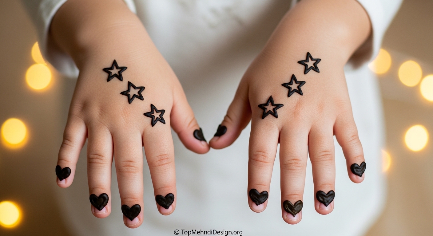 Mehndi Design for Kids Easy 2026