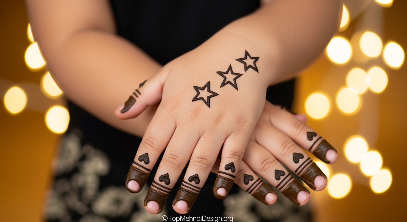 Mehndi Design for Kids Easy 2026