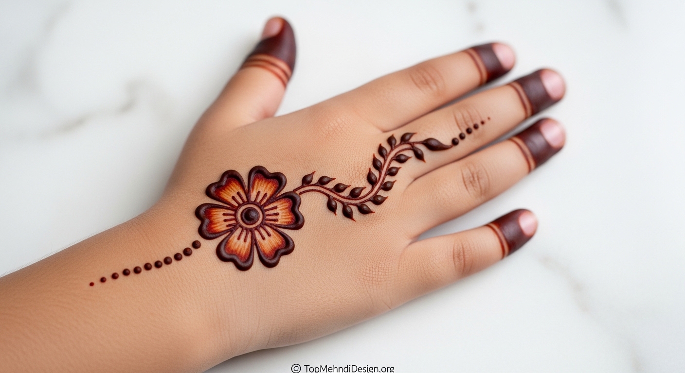 Mehndi Design for Kids Easy 2026