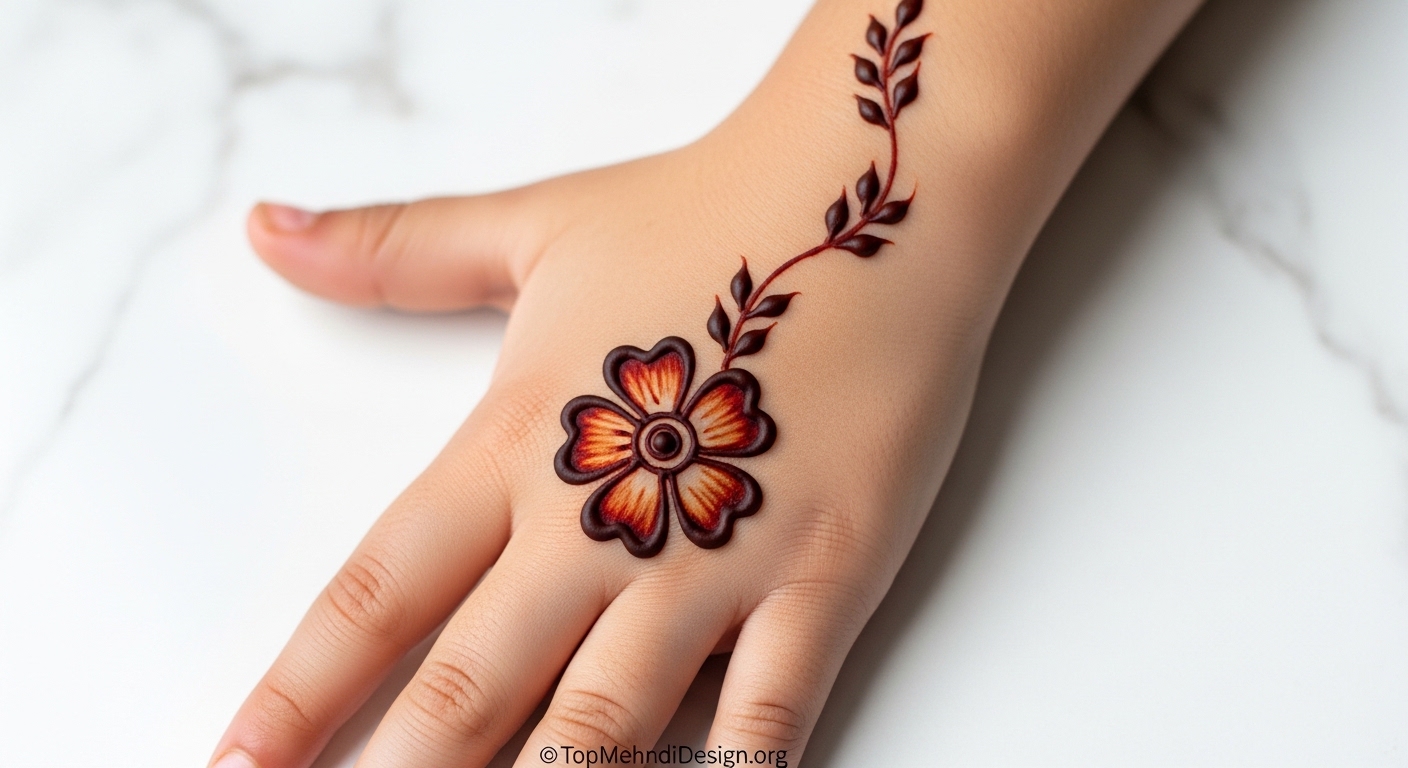 Mehndi Design for Kids Easy 2026