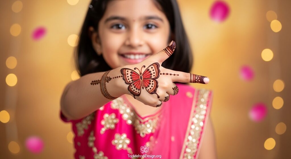 Mehndi Design for Kids Easy 2026