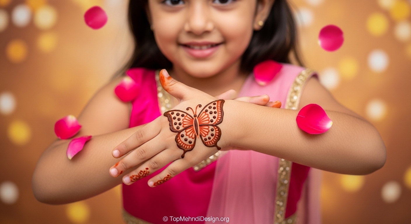Mehndi Design for Kids Easy 2026