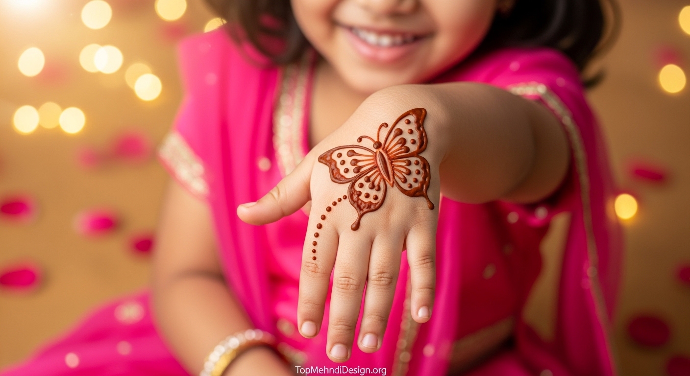 Mehndi Design for Kids Easy 2026