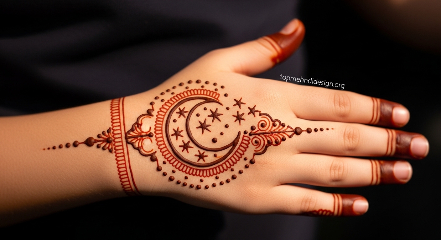 Mehndi Design for Kids Eid 2026