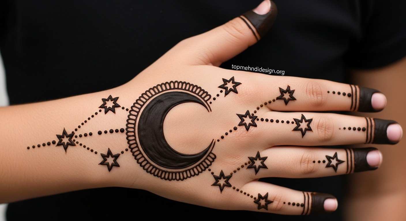 Mehndi Design for Kids Eid 2026