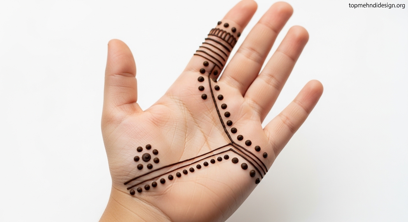 Mehndi Design for Kids Eid 2026