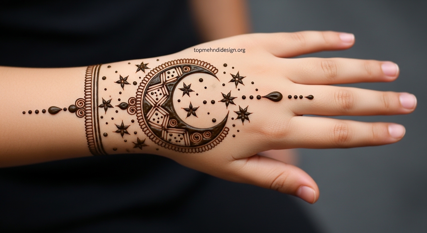 Mehndi Design for Kids Eid 2026