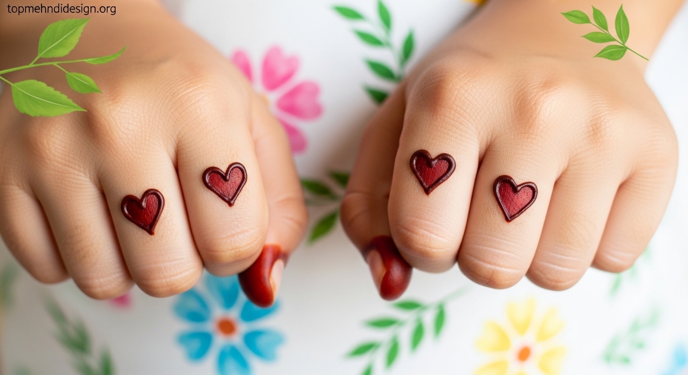 Mehndi Design for Kids Eid 2026