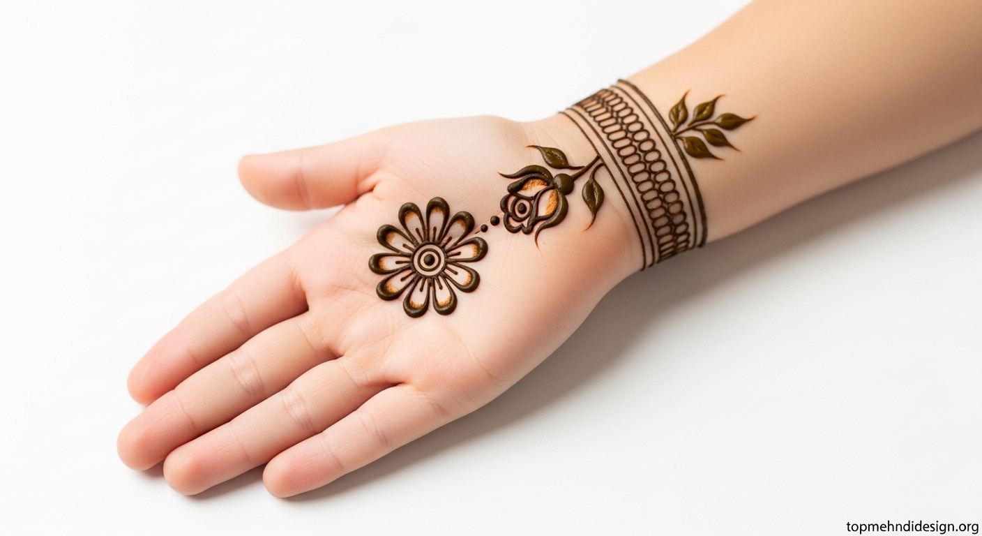 Mehndi Design for Little Girls 2026 
