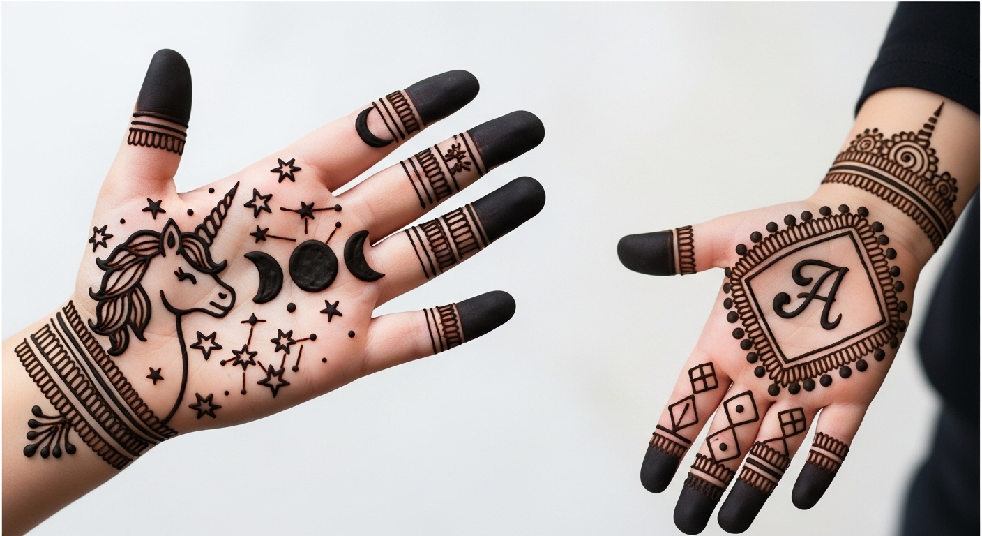 Mehndi Design for Little Girls 2026 