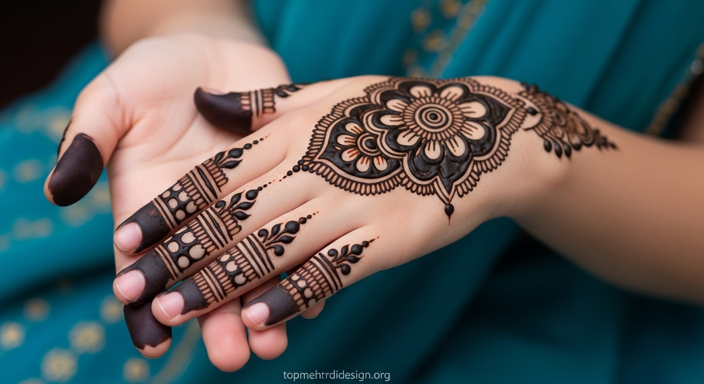 Mehndi Design for Little Girls 2026 