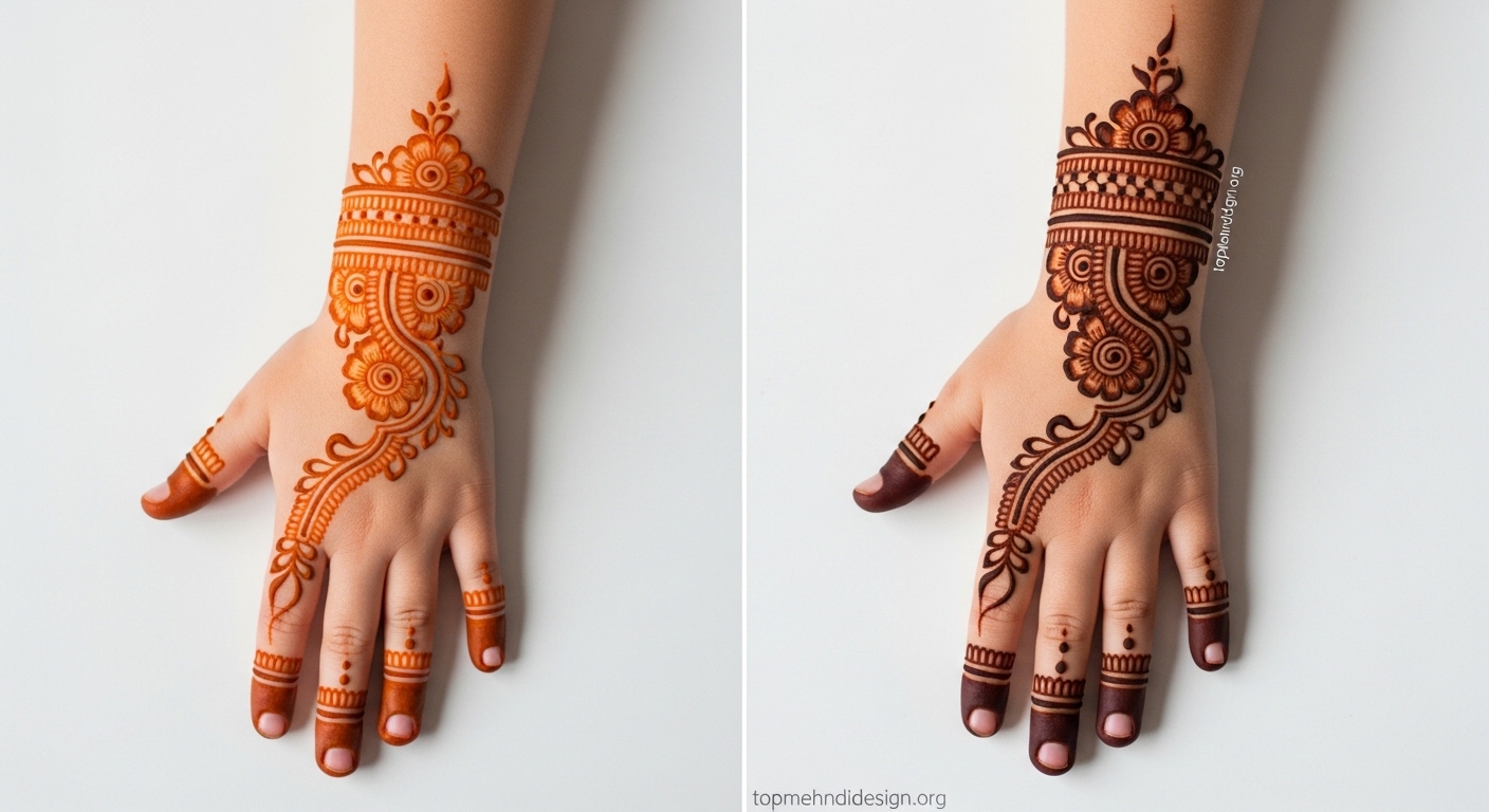 Mehndi Design for Little Girls 2026 