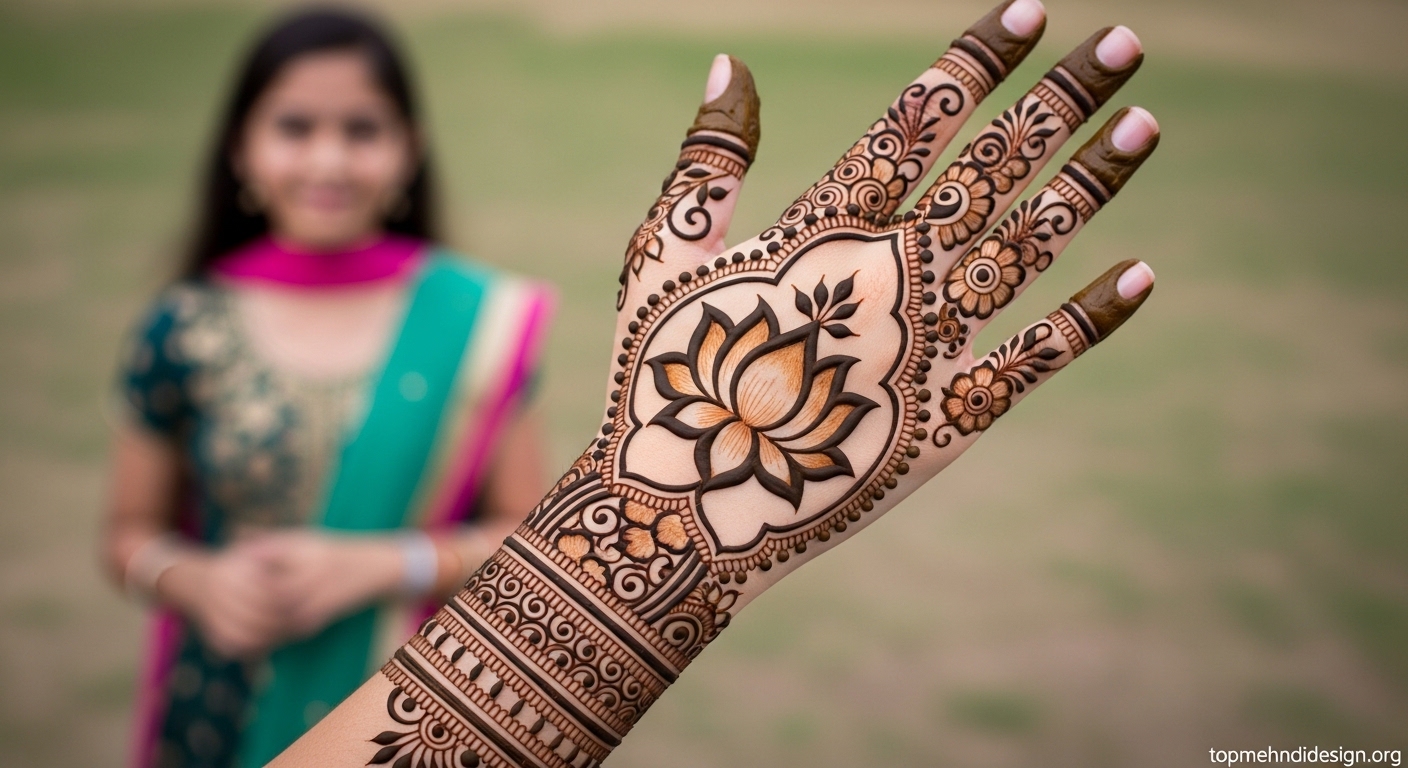 Mehndi Design for School Function 2026
