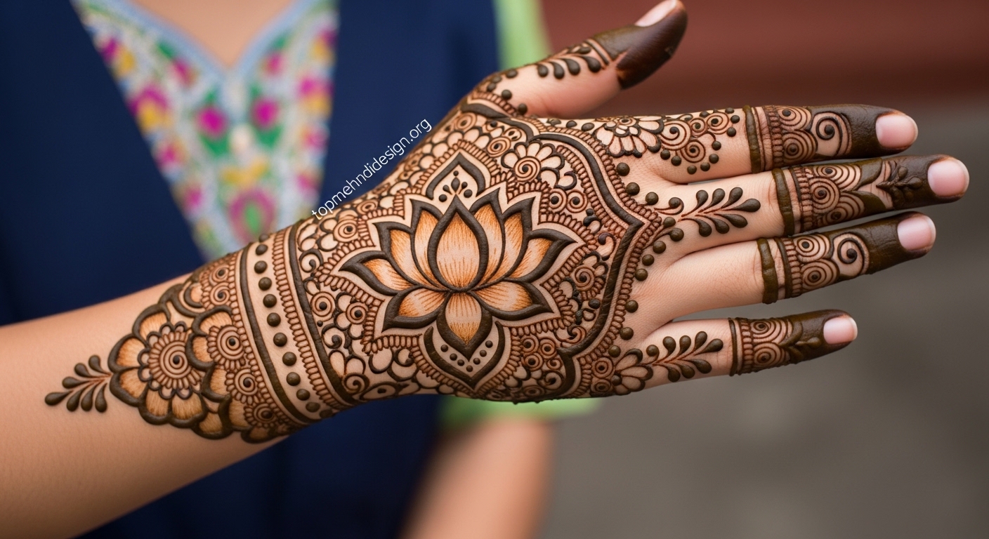 Mehndi Design for School Function 2026