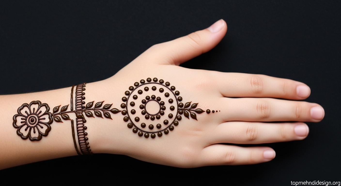 Mehndi Design for School Function 2026