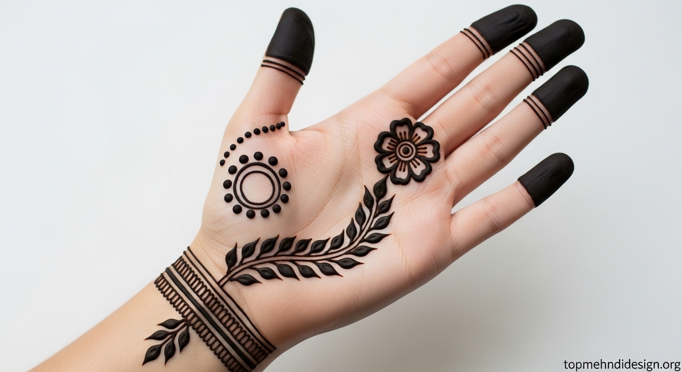 Mehndi Design for School Function 2026