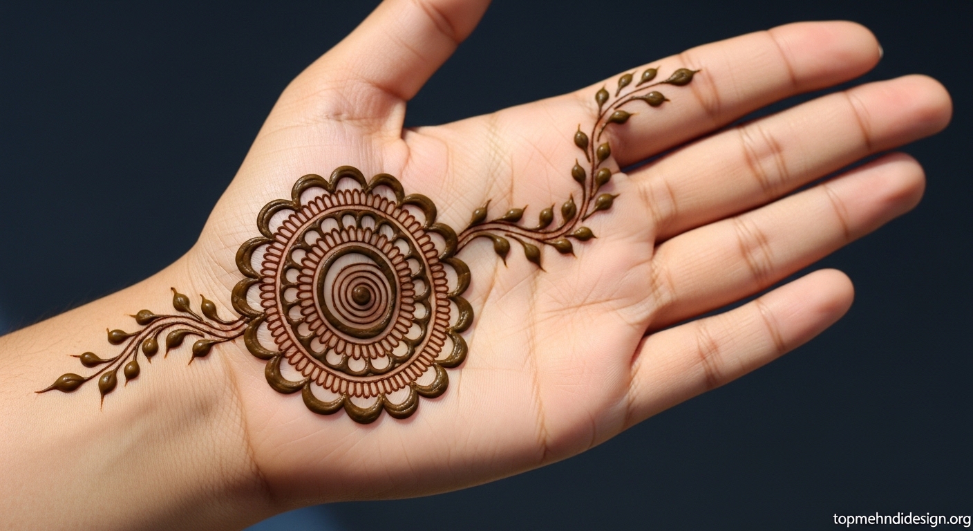 Mehndi Design for School Function 2026