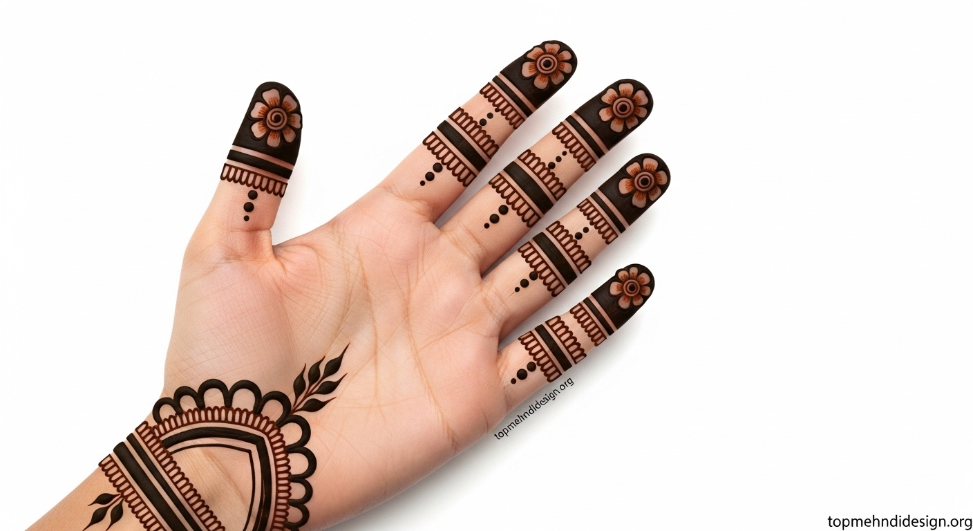 Mehndi Design for School Function 2026