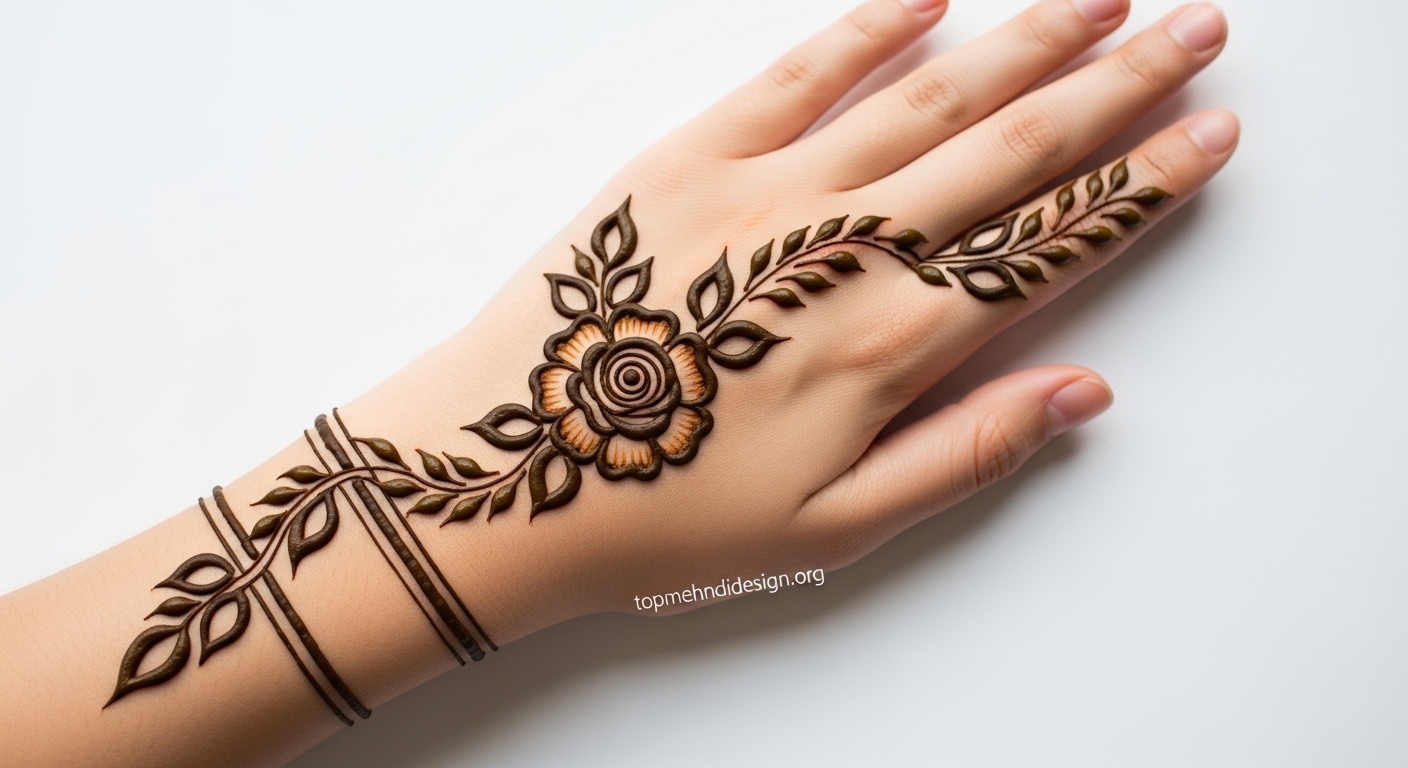 Mehndi Design for School Function 2026