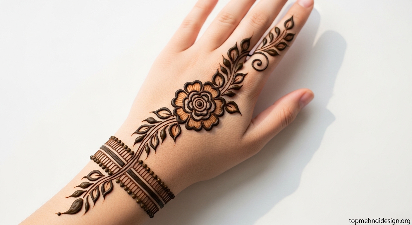 Mehndi Design for School Function 2026