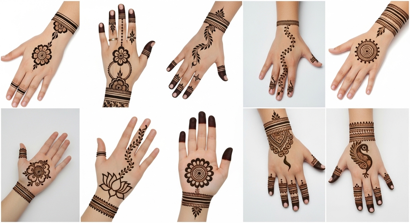 Mehndi Design for School Function 2026