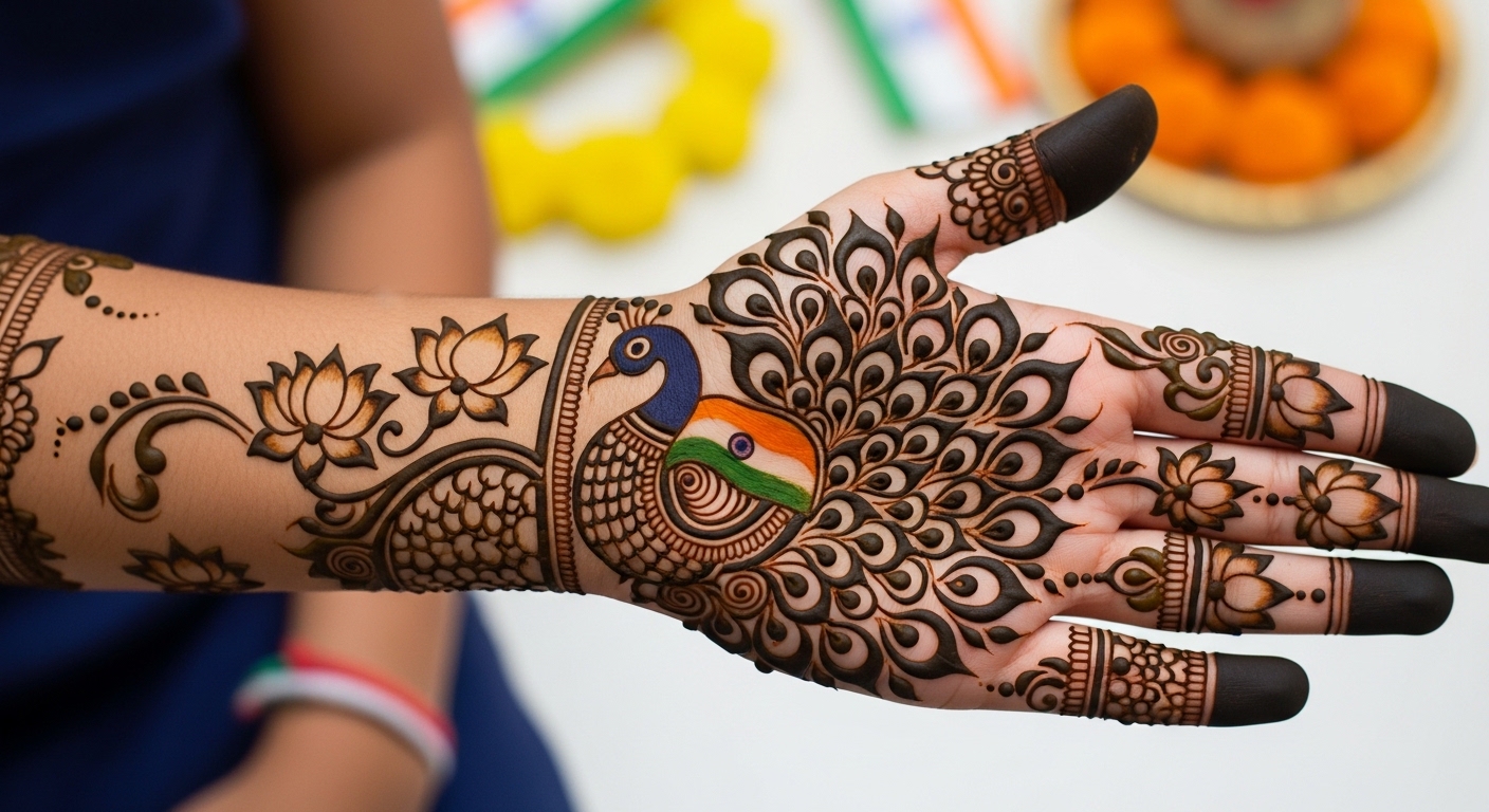 Mehndi Design for School Function 2026
