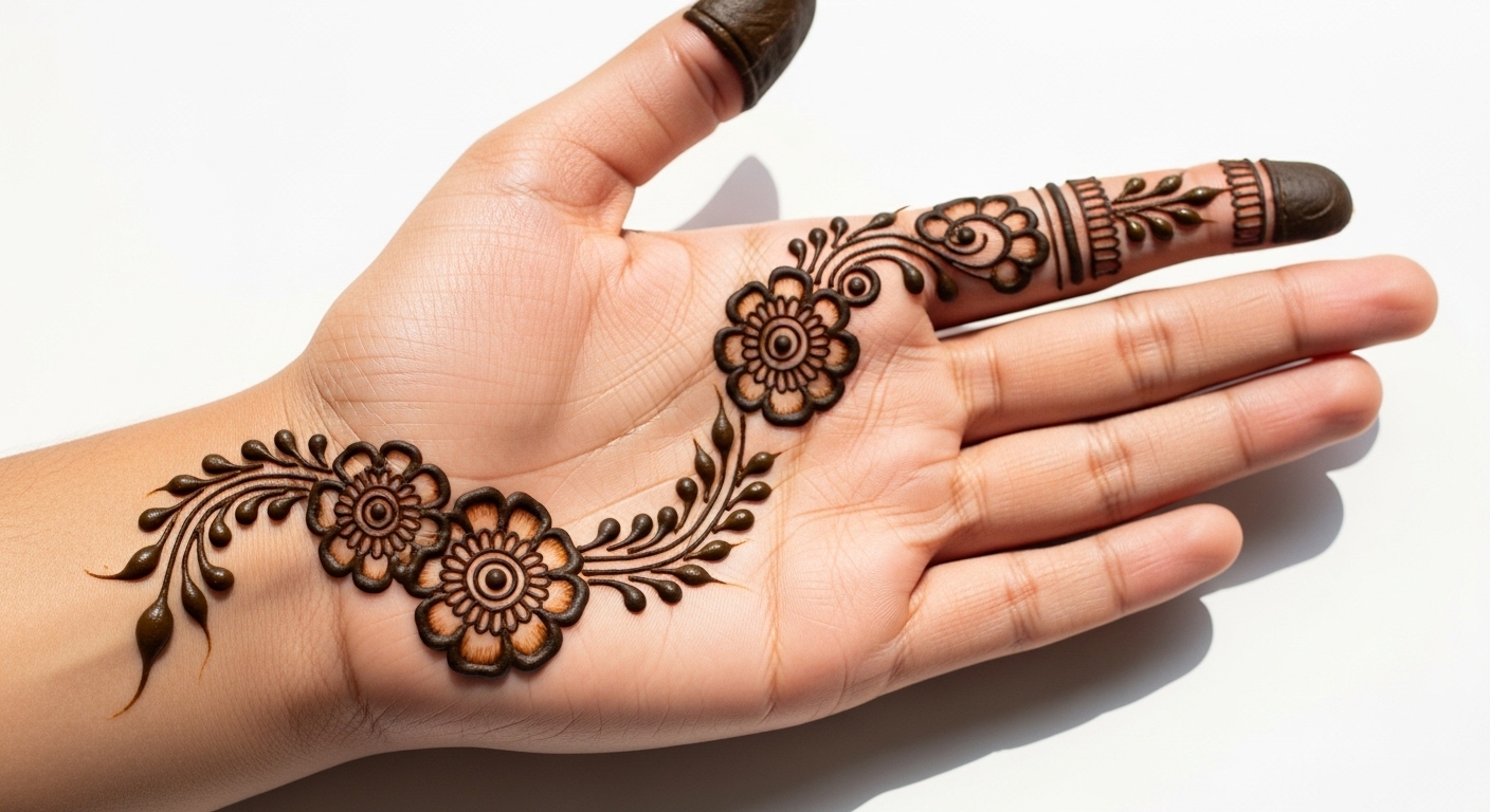 Mehndi Design for School Function 2026