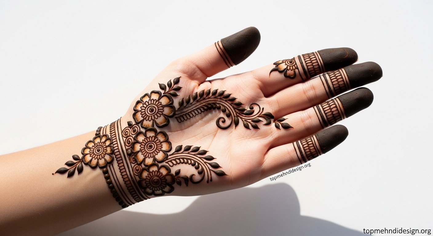 Mehndi Design for School Function 2026