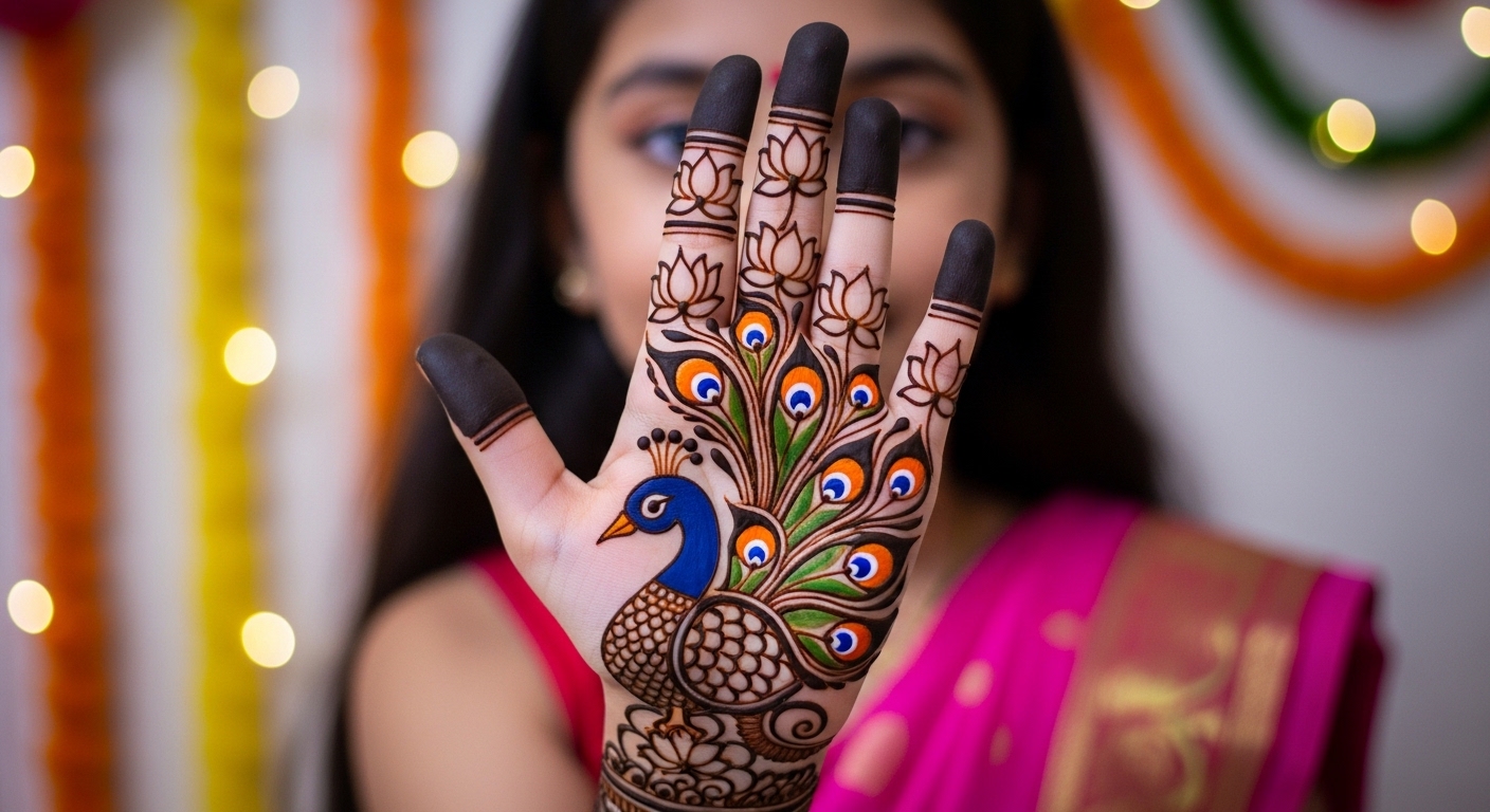 Mehndi Design for School Function 2026