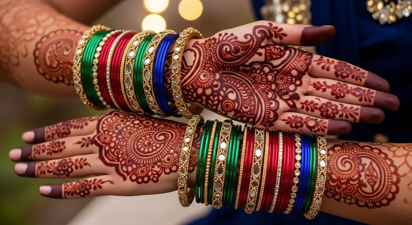 Karwa Chauth mehndi design for hands 2026