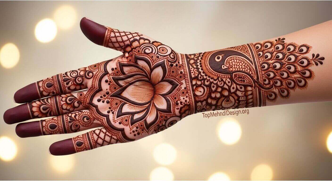 Navratri Mehndi Design 2026