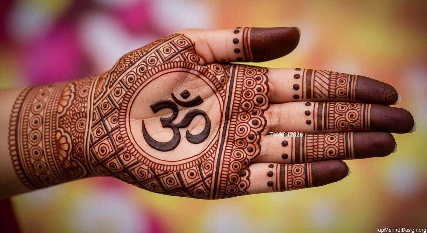 Navratri Mehndi Design 2026