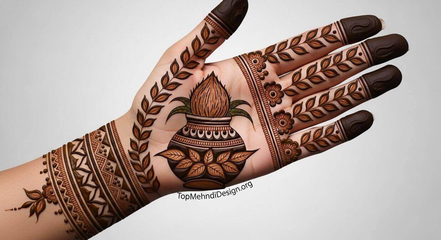 Navratri Mehndi Design 2026